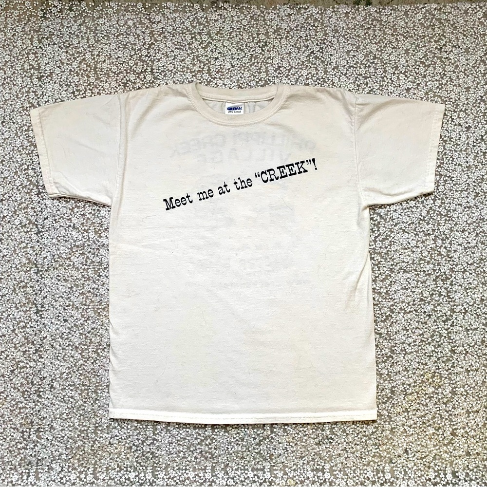 Gildan Cream Ultra Cotton Graphic Promotional Men's T-Shirt